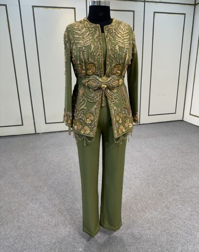 Olive Green Jumpsuit