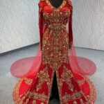 Mraf8821 MERMAID Dress with long veil