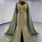 MRAF8854 Bridal Mermaid with Removable Cape