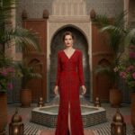 SH MRAA9058 Mermaid Caftan